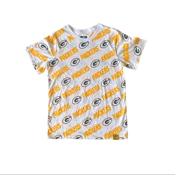 NWT Boys NFL Green Bay Packers Short Sleeve Graphic Tee Size Large - Picture 9 of 9